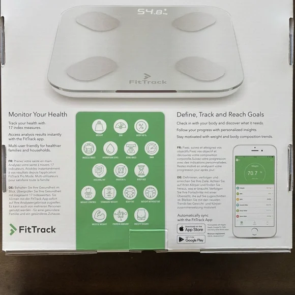 Fit Track Smart Scale - Picture 3 of 10